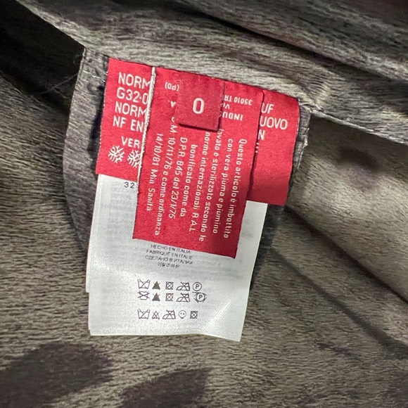 MONCLER GAMME ROUGE GIAMBATTISTA VALLI FUR HOODED CAPE 
One Size Fits Most - Picture 9 of 14